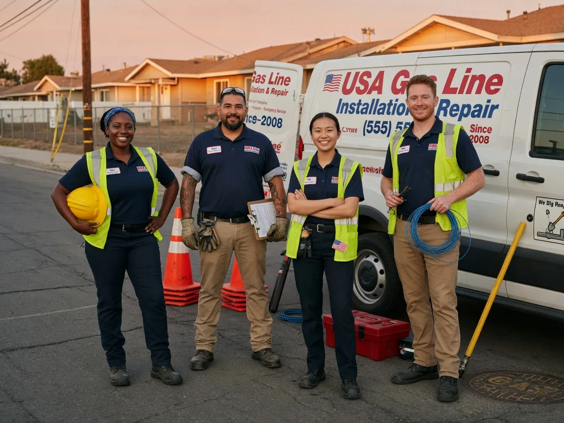 Gas Line Installation company in Deloit, IA